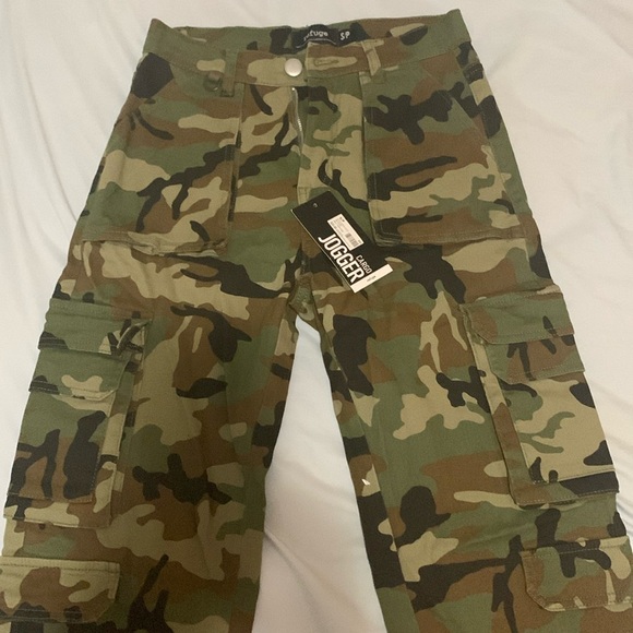 Urban Planet Refuge Camo Cargo Pants - Picture 1 of 1
